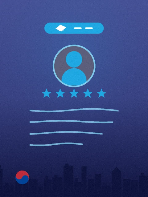 Student review placeholder card
